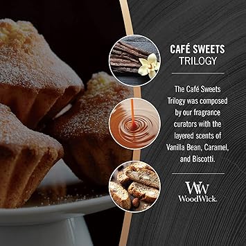 酷牌库|商品详情-WoodWick进口代理批发 WoodWick 大沙漏蜡烛、Cafe Sweets - 优质大豆混合蜡、Pluswick 创新木芯和大沙漏蜡烛、Fireside - 优质大豆混合蜡、Pluswick 创新木芯