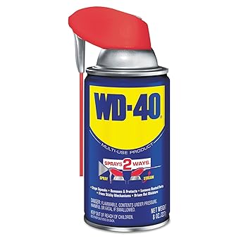 WD-40进口代理批发 WD-40 多用途产品，带智能吸管喷雾 2 种方式，8 盎司 [12 件装]