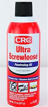 CRC进口代理批发 CRC Industries Ultra SCREWLOOSE 超级渗透剂 - 11 盎司。