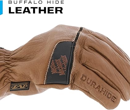 酷牌库|商品详情-Mechanix Wear进口代理批发 Mechanix Wear：Durahide Buffalo Driver - 耐磨 + 防水（XX 大号，棕色）