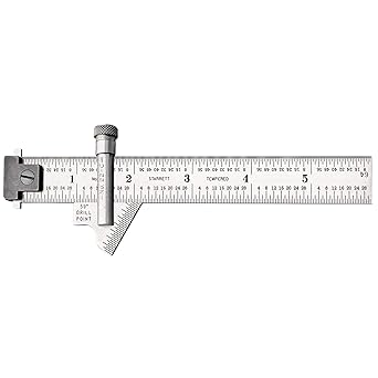 酷牌库|商品详情-Starrett进口代理批发 Starrett 钻尖量规，高精度测量工具，可调节斜角，不锈钢，适合专业机械师，精确角度设置 - 22C