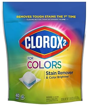 Clorox进口代理批发 Clorox 2 for Colors - 去污剂和增白剂套装，40 件（包装可能有所不同）