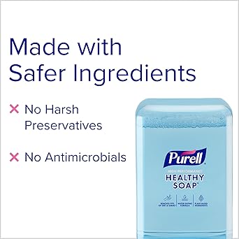 酷牌库|商品详情-Purell进口代理批发 Purell 健康肥皂，采用清洁释放技术泡沫，淡香，1200 毫升补充装 ES10 自动皂液器（2 件装）- 8371-02