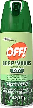 酷牌库|商品详情-OFF!进口代理批发 离开！ Deep Woods 干气溶胶驱虫剂，2.5 盎司（3 片）