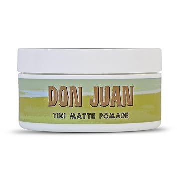 酷牌库|商品详情-Don Juan进口代理批发 Don Juan Tiki 哑光发蜡 |水基|高保持|哑光饰面|天然植物提取物和海洋矿物质|麦泰热带香味，4 盎司