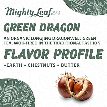 酷牌库|商品详情-Mighty Leaf进口代理批发 Mighty Leaf Tea 有机绿龙茶，15 片整叶袋装（3 件装）