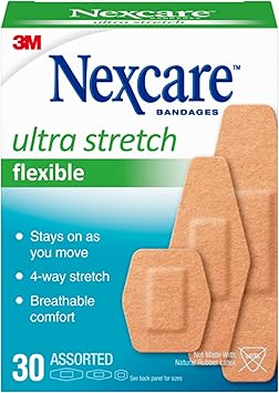 酷牌库|商品详情-Nexcare进口代理批发 Nexcare Soft 'n Flex 绷带，多种尺寸，30 片