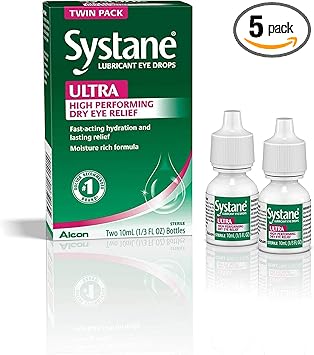 Systane进口代理批发 Systane 超润滑滴眼液 0.33 液量盎司（10 毫升）（共 2 瓶）