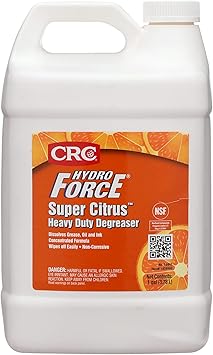 CRC进口代理批发 CRC HydroForce 超级柑橘重型除油剂，1 加仑