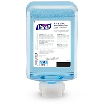 酷牌库|商品详情-Purell进口代理批发 Purell 健康肥皂，采用清洁释放技术泡沫，淡香，1200 毫升补充装 ES10 自动皂液器（2 件装）- 8371-02