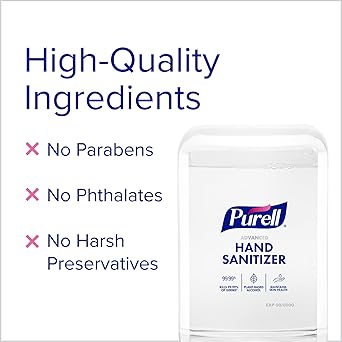 酷牌库|商品详情-Purell进口代理批发 PURELL 高级洗手液无香料泡沫，1200 毫升补充装适用于 PURELL ES10 自动洗手液分配器（2 件装）- 8351-02