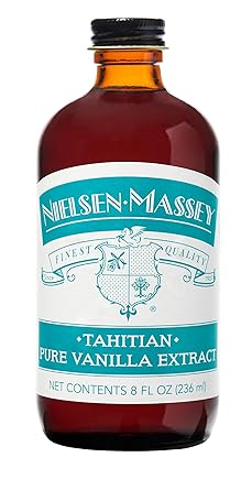 Nielsen-Massey进口代理批发 Nielsen-Massey 大溪地纯香草精，用于烘焙和烹饪，8 盎司瓶装