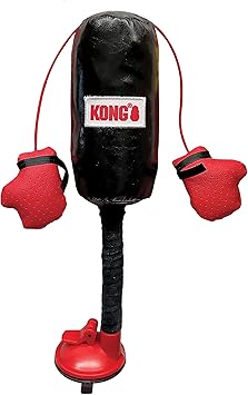 KONG进口代理批发 KONG 将沙袋与填充猫薄荷的拳击手套连接起来