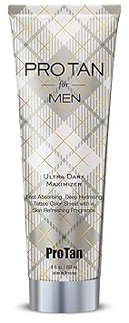 酷牌库|商品详情-Pro Tan进口代理批发 Pro Tan for MEN Ultra Dark MAXIMIZER 晒黑床乳液（9 盎司）