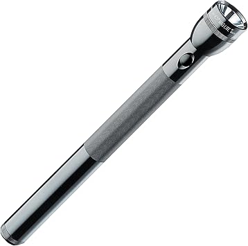 MagLite进口代理批发 MagLite 重型白炽 5 芯 D 型手电筒，黑色