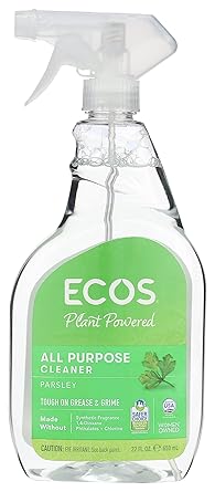 ECOS进口代理批发 ECOS 通用清洁剂，欧芹，地球友好产品瓶装，22 液体盎司（1 件装），(97466)