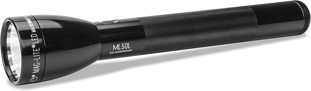 MagLite进口代理批发 Maglite ML50L LED 3 芯 C 手电筒，黑色