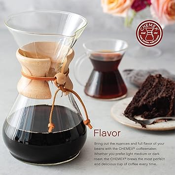 酷牌库|商品详情-Chemex进口代理批发 CHEMEX 套装 - 8 杯经典系列 - 100 克拉方形过滤器 - 独家包装