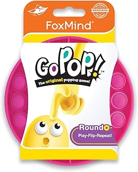 酷牌库|商品详情-FoxMind进口代理批发 FoxMind，流行吧！ Roundo，原创且巧妙的触觉游戏。 （粉色的）