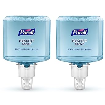 Purell进口代理批发 PURELL 品牌健康肥皂乳液洗手液，清洁清新香味，1200 毫升补充装，适用于 PURELL ES6 自动皂液器（2 件装） - 6495-02 - 由 GOJO, Inc. 制造。