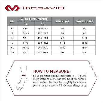 酷牌库|商品详情-McDavid进口代理批发 McDavid Elite 工程弹性脚踝支架，带 6 字形带和支架