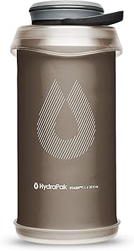 HydraPak进口代理批发 Hydrapak Stash 折叠瓶（1 升） - 2020 年秋冬 - 一个 - 灰色