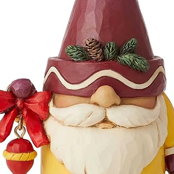 酷牌库|商品详情-Enesco进口代理批发 Enesco Jim Shore Crayola Gnome 手持装饰雕像 4.45 英寸 6011241