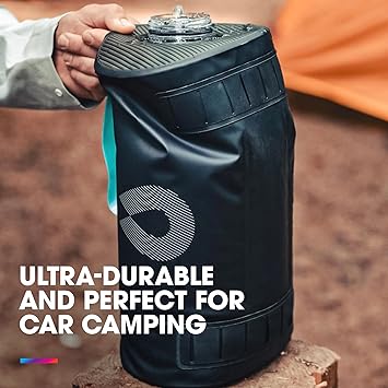 酷牌库|商品详情-HydraPak进口代理批发 Hydrapak Expedition - 可折叠不含 BPA 和 PVC 储水袋 (8L/270oz) - 深渊黑色