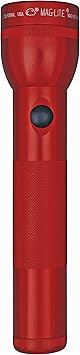 MagLite进口代理批发 Maglite LED 2 芯 D 型手电筒（带展示盒），红色