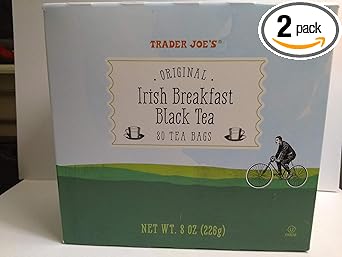 TJ's进口代理批发 Trader Joe's 原味爱尔兰早餐茶 80 片（2 包）