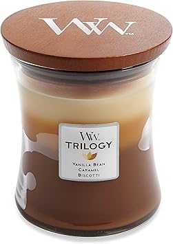 WoodWick进口代理批发 WoodWick Trilogy 咖啡厅糖果 10 盎司罐子蜡烛