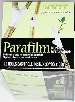 酷牌库|商品详情-Parafilm进口代理批发 封口膜苗圃嫁接胶带（12 卷；每卷 0.5 英寸宽 X 1080 英寸长）