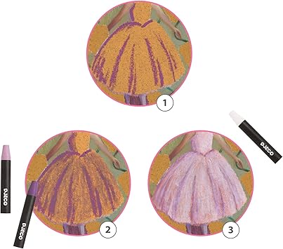 酷牌库|商品详情-DJECO进口代理批发 Djeco 灵感来自芭蕾舞女演员蜡笔套件