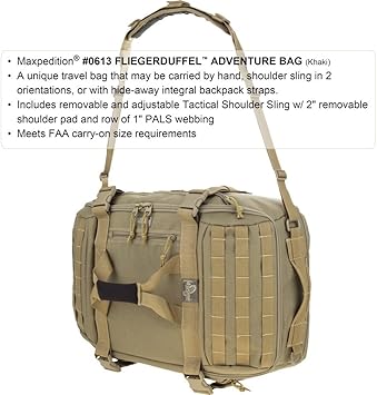 酷牌库|商品详情-Maxpedition进口代理批发 Maxpedition Fliegerduffel 探险包