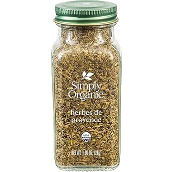 Simply Organic进口代理批发 Simply Organic Herbs De Provence，1 盎司罐装，法国芳香风味、百里香、迷迭香、罗勒龙蒿和薰衣草混合物