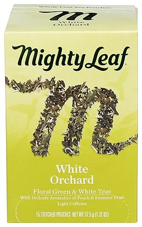 Mighty Leaf进口代理批发 MIGHTY LEAF 白果园茶 15 片，15 箱