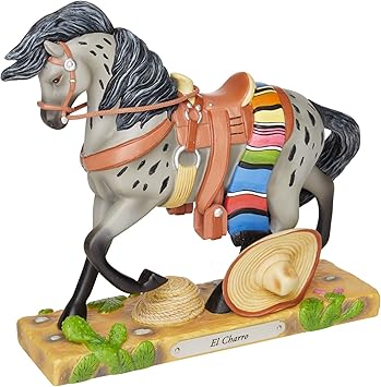 酷牌库|商品详情-Enesco进口代理批发 Enesco Trail of Painted Ponies El Charro 雕像，7.75 英寸，多色