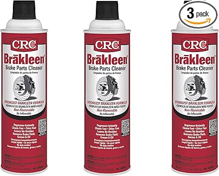 CRC进口代理批发 CRC 05089 BRAKLEEN 制动部件清洁剂 - 不易燃 -19 重量盎司，3 件装