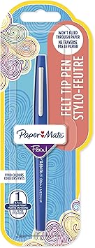 Paper Mate进口代理批发 Flair Papermate 毡尖笔中号尖蓝色