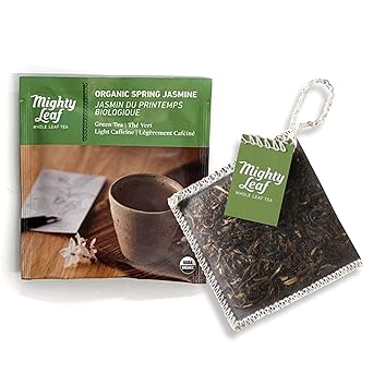 Mighty Leaf进口代理批发 Mighty Leaf Tea Company - 山泉茉莉花，15 茶袋 - 1.32 盎司