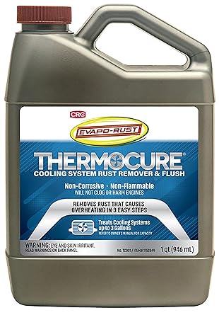 CRC进口代理批发 CRC Thermocure 冷却液系统除锈剂，32 盎司，用于车辆冷却系统的除锈剂，可去除锈垢和沉积物