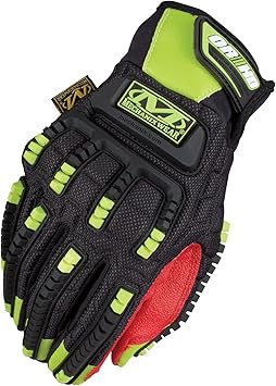 Mechanix Wear进口代理批发 Mechanix Wear SHD-91-008 Safety Mpact ORHD 可视手套，黄色，小号