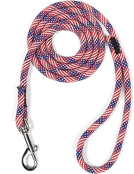 Atwood Rope进口代理批发 Atwood Rope MFG 编织狗绳 3/8 英寸 5 英尺（旗帜）