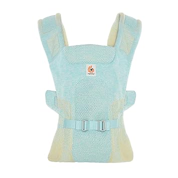 Ergobaby进口代理批发 Ergobaby 所有携带位置 Aerloom Formaknit 婴儿背带（7-45 磅），旭日纹