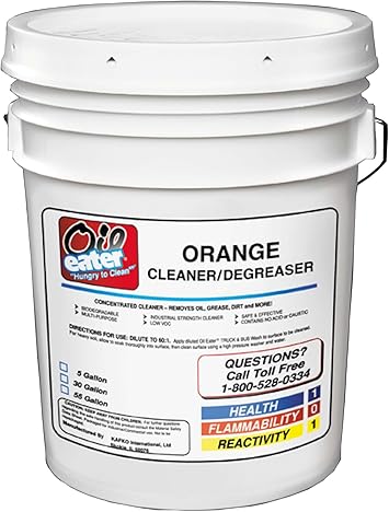 Oil Eater进口代理批发 Oil Eater Orange 5 加仑清洁剂/除油剂