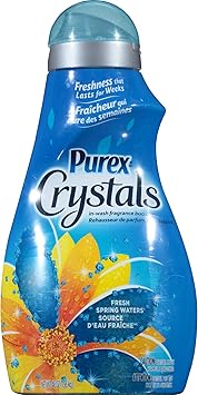 Purex进口代理批发 Purex Crystals 洗后香氛增强剂，新鲜泉水，48 盎司