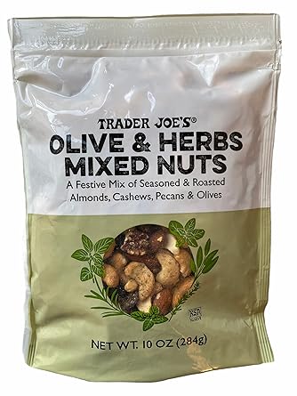 TJ's进口代理批发 Trader Joe's 橄榄香草混合坚果，10 盎司