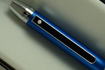 酷牌库|商品详情-Cross进口代理批发 Cross Sheaffer Definie 哑光蓝色饰面和抛光约会，配有 Sheaffer Signature dot of Excellence 细长圆珠笔