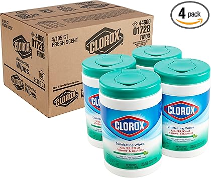 Clorox进口代理批发 Clorox 消毒湿巾、清洁湿巾 清洁湿巾，新鲜，105 张