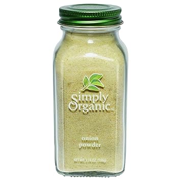 Simply Organic进口代理批发 Simply 有机洋葱粉，3 盎司